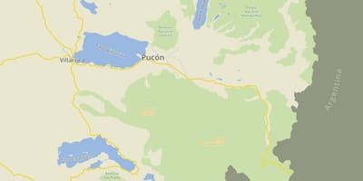 რუკა pucon ჩილე